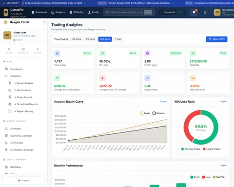 Client Portal Analytics Dashboard